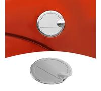 PDKLIN for Nitro Gas Cap Fuel Tank Door Cover Trim Fit for Jeep Liberty/Dodge Nitro 2007-2012 for Grand Commander 2006-2010 Chrome Exterior Accessories 1pcs