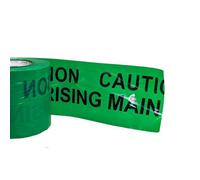 Pdl - Pegdev - Detectable Underground Tape (Rising Main) 150mm - Durable Polypropylene For Safe Service Identification (30M)