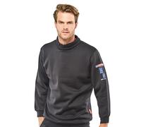 PDL - Pegdev - Fire Retardant Anti-Static ARC Welding Flash Navy Sweatshirt Jumper PPE (M)