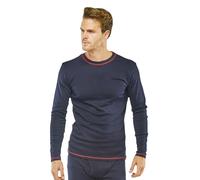 PDL - Pegdev - Flame Retardant Anti-Static ARC Welding Navy Long Sleeve T-Shirt, Under Garment. (M)