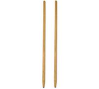 PDL - Pegdev - Hard-Wood 1.2m Heavy Duty Tapered Handle - Replacement for Rakes, Brooms, and More - Sturdy and Strong. Pack of 10