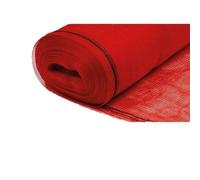 PDL - PegDev - Red Temporary Fencing, Heavy Duty UV Stabilised Polyethylene Mesh, Durable Netting for Herris Fencing (6m)