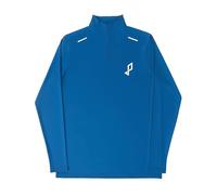 PDL Performance Men’s Padel & Running Half Zip Top - Lightweight Breathable Training Pullover | Moisture-Wicking, Stretch Fit Layer for Sport & Fitness (UK, Alpha, S, Regular, Regular, Blue)