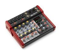 Power Dynamics PDM-Y601 6 Channel PA Mixer with Built-in DPS Effects, Bluetooth and USB MP3 Music Mixing