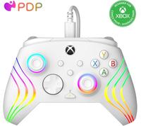 PDP AFTERGLOW XBX WAVE WIRED Controller WHITE for Xbox Series X|S, Xbox One, Officially Licensed