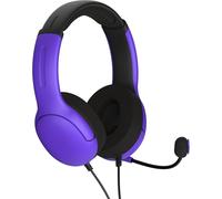 PDP Wired, for Win 10/11, PS4/5, Black/Violet, Noise-Cancelling Mic :: 052-011-U
