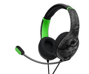 PDP - Casque de jeu stéréo filaire Airlite Neon Carbon pour Xbox Series X|S, Xbox One et Windows 10/11