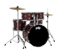 PDP Center Stage 5pc Complete Kit Ruby Red Sparkle