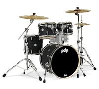 PDP Concept Maple 4-Piece Shell Set - Satin Black