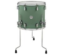 PDP Concept Maple Floor Tom, 16" x 14", Satin Seafoam Finish Ply
