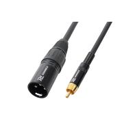 PDP Connex 8M RCA to XLR Male Mono Cable - Premium Quality Audio Connection