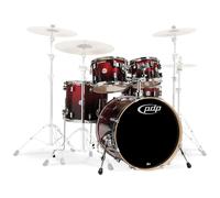 PDP Drums Concept Maple 22 CM5 Shell Pack Red/Black Sparkle