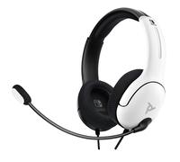 PDP LVL40 Headset Wired Head-band Gaming Black, White
