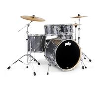 PDP Mainstage 5pc Drum Kit with Hardware Pack and Paiste Cymbals - Twisted Graphite