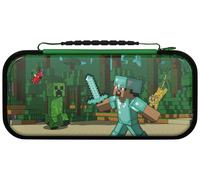 PDP Nintendo Switch REALMz Travel Case Plus GLOW Minecraft Design 500-245-FSBT