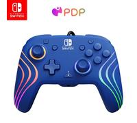 Pdp Afterglow Wave Nintendo Switch Gamepad Blue