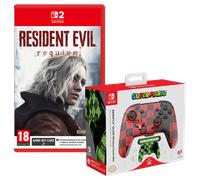 PDP Official Wireless Deluxe Controller GLOW Icons and Resident Evil Requiem (Switch 2)