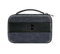 PDP Play and Charge Case for Nintendo Switch, Switch Lite and OLED Model - Durable Protective Travel Case System for Accessories and Games - Compartment for AC Adapter Charger, Fine for Travel