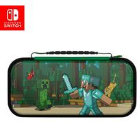 PDP REALMz™ Nintendo Switch Travel Case Plus GLOW: Minecraft Forest Battle