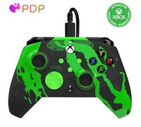 PDP Rematch Glow Enhanced Wired Controller for XBOX Series X|S & XBOX One | Jolt Green, Licensed for XBOX & PC, 2 Mappable Back Buttons, Advanced Customization in Companion App, Glow-in-the-Dark