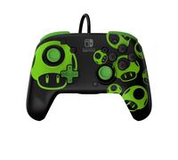 PDP Wired Rematch Controller for Nintendo Switch - 1up Glow in the Dark