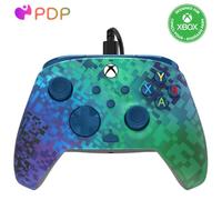 PDP REMATCH XBOX WIRED Controller GLITCH GREEN for Xbox Series X|S, Xbox One, Officially Licensed