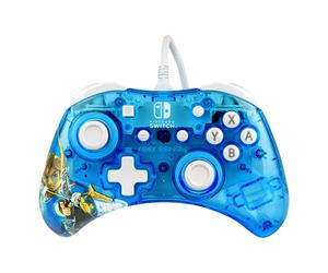 PDP Rock Candy Wired Gaming Switch Pro Controller - Zelda Breath of the Wild - Blue - Official License Nintendo - OLED / Lite Compatible - Compact, Durable Travel Controller