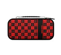 PDP Super Mario Glow Edition, Licensed for Switch, Built-in Stand, Game Storage Pockets, Glows-in-the-Dark, Durable Protection