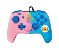 PDP Switch Rematch Wired controller PEACH Officially Licensed by Nintendo - Customizable buttons, sticks, triggers, and paddles - Ergonomic Controllers