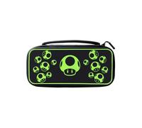 PDP Gaming Officially Licensed Switch Console Case - 1-UP Glow-in-the-dark - Works with Switch OLED & Lite
