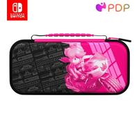 PDP Travel Case Plus GLOW Grand Prix Peach Nintendo Switch