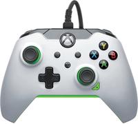 PDP Xbox Wired Controller: Neon White for Xbox Series X