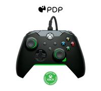 PDP Wired Controller Neon Black for XBOX Series X|S, Gamepad, Wired Video Game Controller, Gaming Controller, XBOX One, Officially Licensed - XBOX Series X