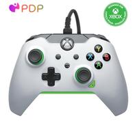 PDP Xbox Wired Controller: Neon White for Xbox Series X