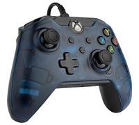 PDP Wired Game Controller - Xbox Series X|S, Xbox One, PC/Laptop Windows 10, Steam Gaming Controller - USB - Advanced Audio Controls - Dual Vibration Videogame Gamepad - Blue Camo