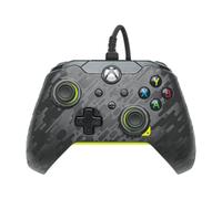 PDP Wired Controller: Electric Carbon - Xbox Series X|S, Xbox One, Xbox, Windows 10/11