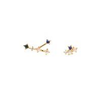 PDPAOLA Cancer Earrings 18 ct. Goldplated Silver AR01-407-U - Woman - 925 Sterling Silver Gold/Multicoloured