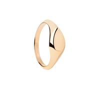 PDPAOLA Devi Stamp Ring 18 ct. AN01-A53-52 (ring) - Woman - 925 Sterling Silver Gold 52