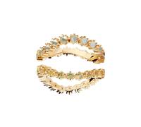 PDPAOLA Karae Ring Goldplated Silver AN01-640-52 - Woman - Quartz - 925 Sterling Silver Gold 52