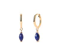 PDPAOLA Lapis Lazuli Nomad Earrings 18 ct. Goldplated Silver AR01-A09-U - Woman - 925 Sterling Silver Blue/Gold