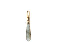 PDPAOLA Large Labradorite Drop Pendant 18 ct. Goldplated Silver CO01-788-U - Woman - 925 Sterling Silver Gold