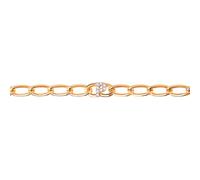 PDPAOLA Letter P Bracelet Goldplated Silver PU01-553-U - Woman - 925 Sterling Silver Gold