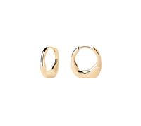 PDPAOLA Mini Magma Earrings 18 ct. Goldplated Silver AR01-C27-U - Woman - 925 Sterling Silver Gold