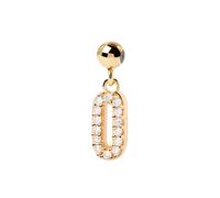 PDPAOLA Number 0 Pendant Goldplated Silver CH01-010-U - Woman - Quartz - 925 Sterling Silver Gold