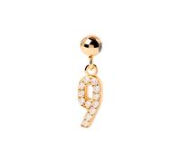 PDPAOLA Number 9 Pendant 18 ct. Goldplated Silver CH01-001-U - Woman - 925 Sterling Silver Gold