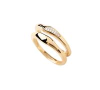 PDPAOLA Onda Earrings 18 ct. Goldplated Silver AN01-C21-54 - Woman - 925 Sterling Silver Gold 54