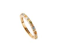 PDPAOLA Rainbow Ring 18 ct. Goldplated Silver AN01-C07-56 - Woman - 925 Sterling Silver Gold 56
