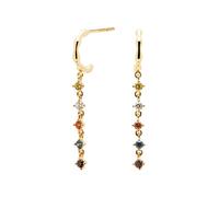 PDPAOLA Sage Earrings 18 ct. Goldplated Silver AR01-303-U - Woman - 925 Sterling Silver Gold/Multicoloured