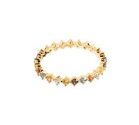 PDPAOLA Sage Ring Goldplated Silver AN01-209-50 - Woman - 925 Sterling Silver Gold/Multicoloured 50
