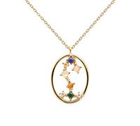 PDPAOLA Scorpio 18ct Gold Plated Gemstones Pendant